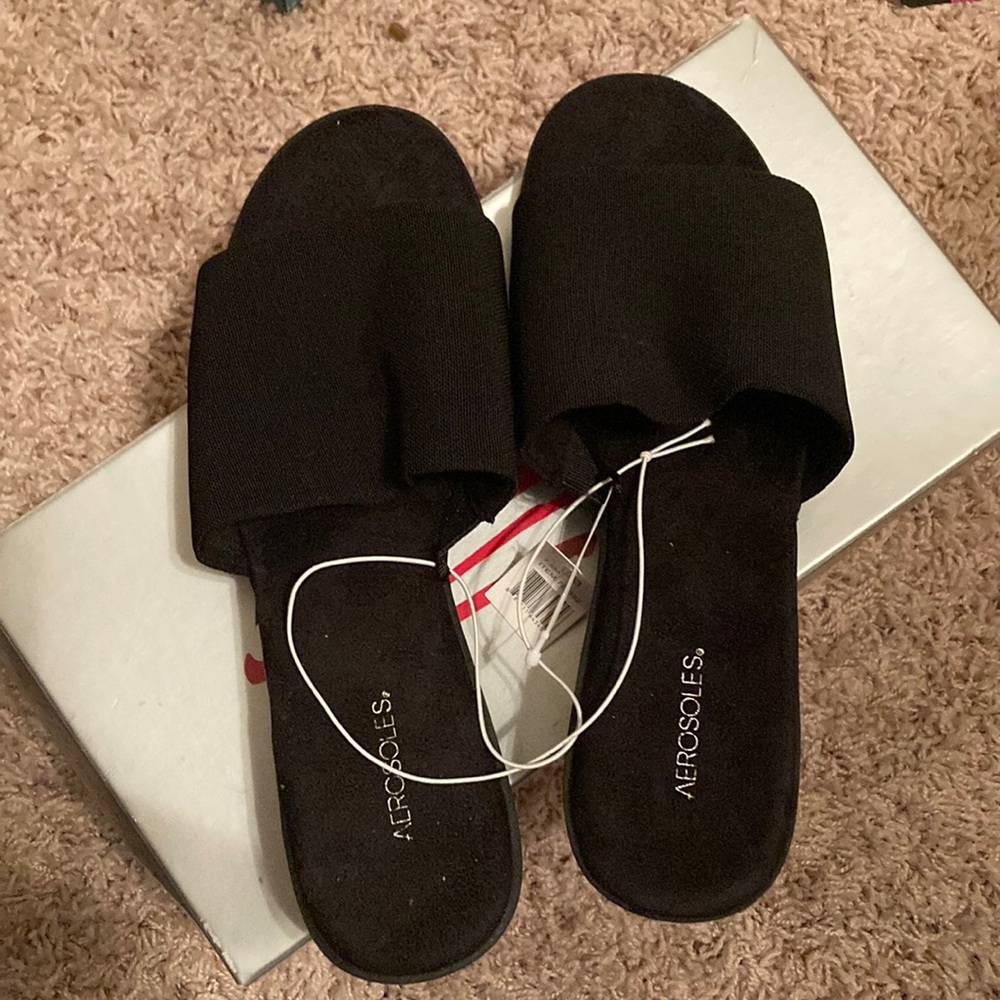 Aerosoles Sandals black